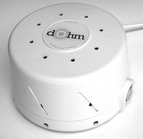 Dohm Máquina de ruído branco Foto do site misophoniainstitute.org